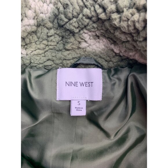 Nine West Women's S Green Full Zip Lined Heavy Fleece Jacket - Picture 3 of 3